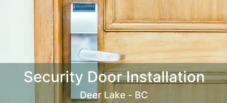 Security Door Installation Deer Lake - BC
