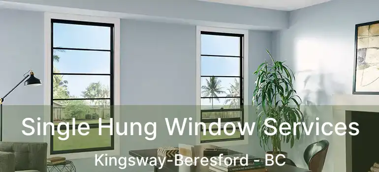  Single Hung Window Services Kingsway-Beresford - BC