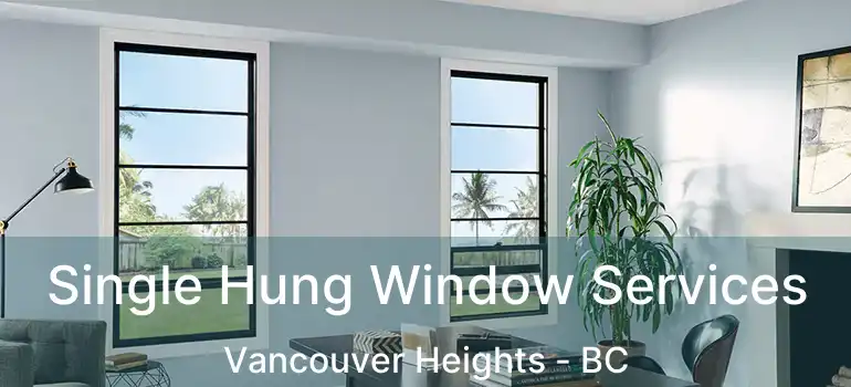  Single Hung Window Services Vancouver Heights - BC