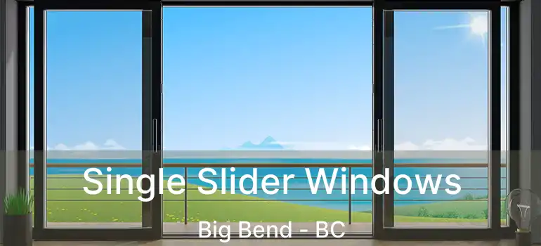  Single Slider Windows Big Bend - BC