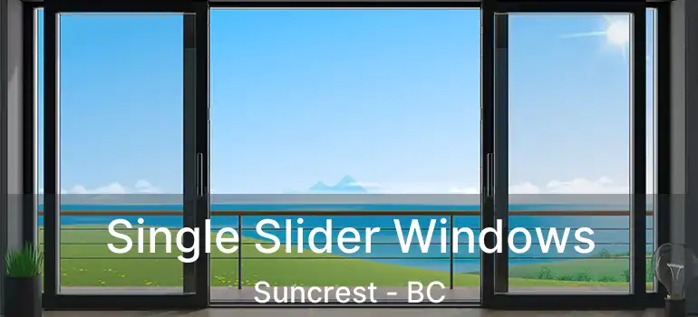  Single Slider Windows Suncrest - BC