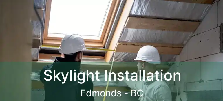  Skylight Installation Edmonds - BC