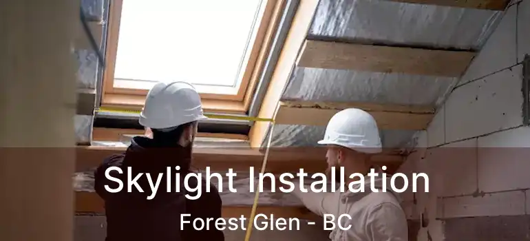  Skylight Installation Forest Glen - BC