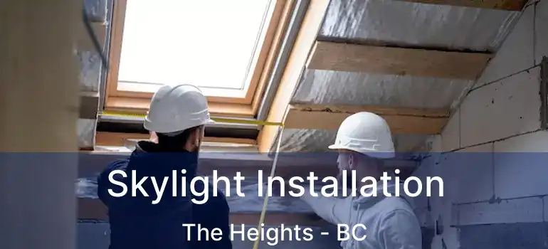  Skylight Installation The Heights - BC
