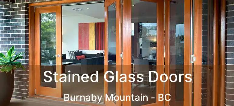 Stained Glass Doors Burnaby Mountain - BC