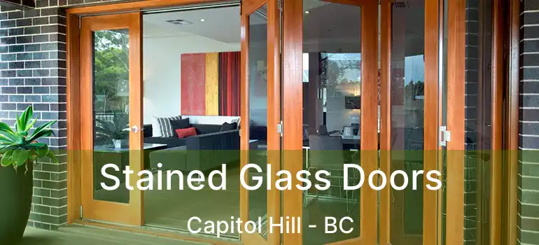  Stained Glass Doors Capitol Hill - BC