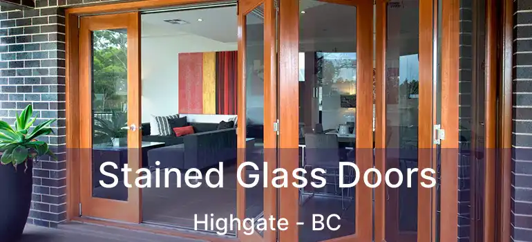  Stained Glass Doors Highgate - BC