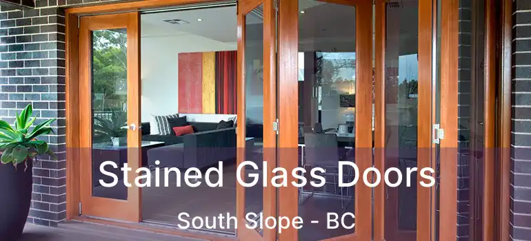  Stained Glass Doors South Slope - BC
