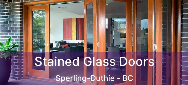  Stained Glass Doors Sperling-Duthie - BC