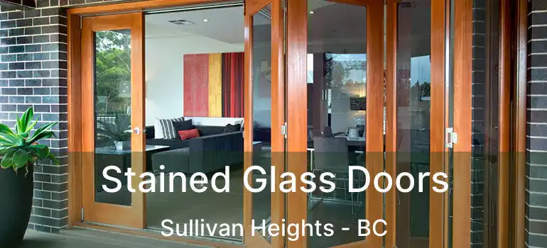  Stained Glass Doors Sullivan Heights - BC