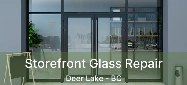  Storefront Glass Repair Deer Lake - BC
