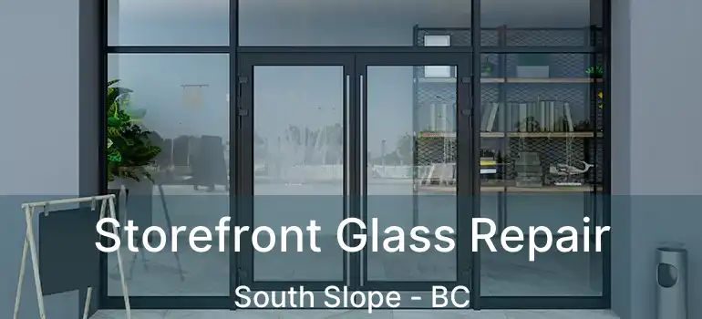  Storefront Glass Repair South Slope - BC