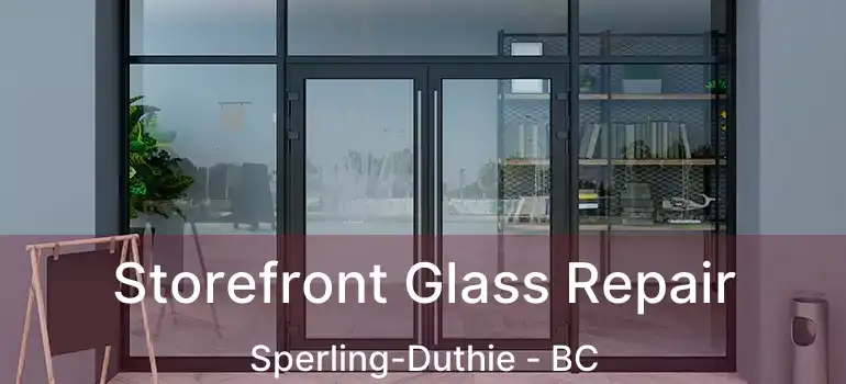  Storefront Glass Repair Sperling-Duthie - BC