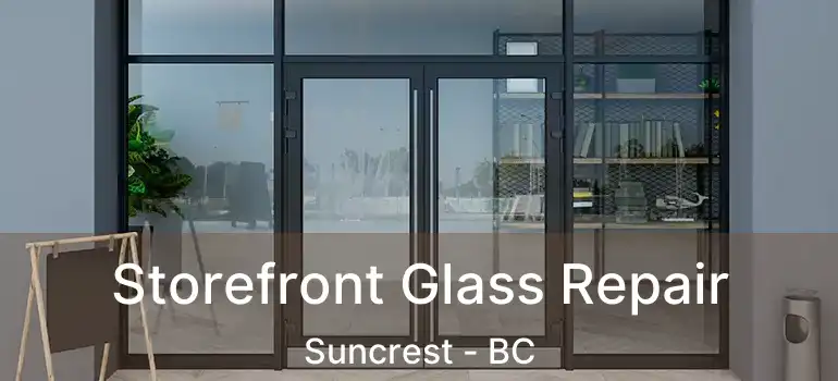  Storefront Glass Repair Suncrest - BC