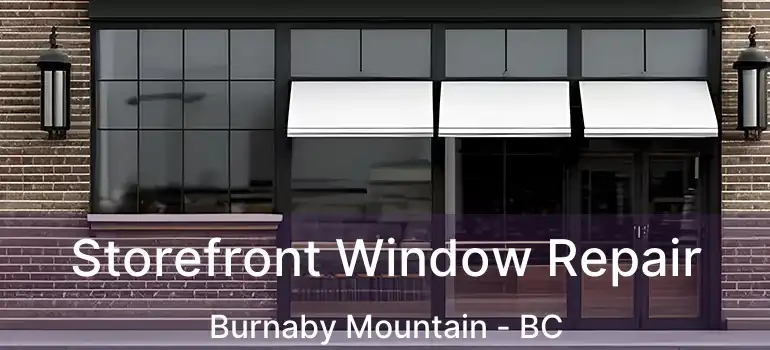  Storefront Window Repair Burnaby Mountain - BC