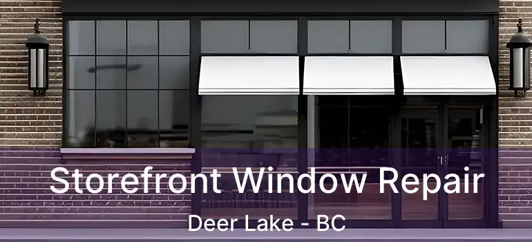  Storefront Window Repair Deer Lake - BC