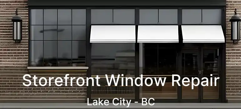  Storefront Window Repair Lake City - BC