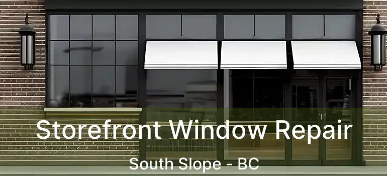  Storefront Window Repair South Slope - BC