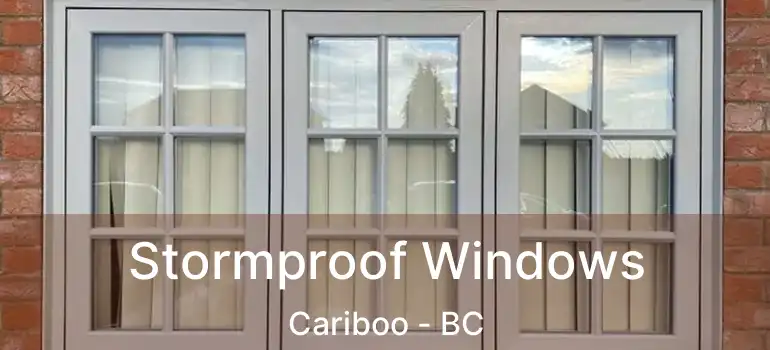  Stormproof Windows Cariboo - BC