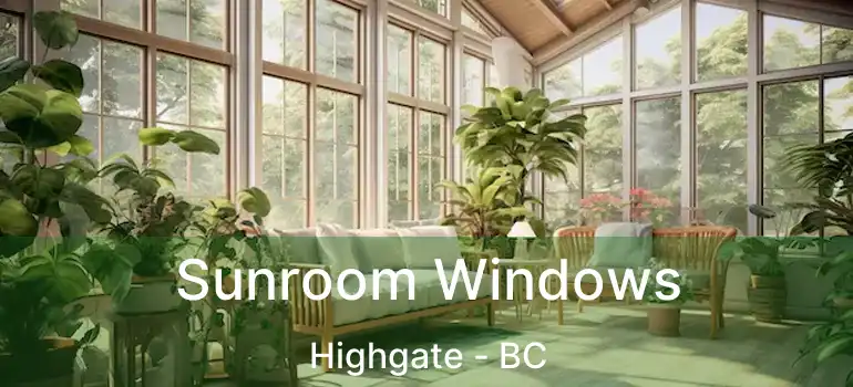  Sunroom Windows Highgate - BC