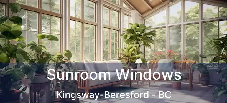  Sunroom Windows Kingsway-Beresford - BC