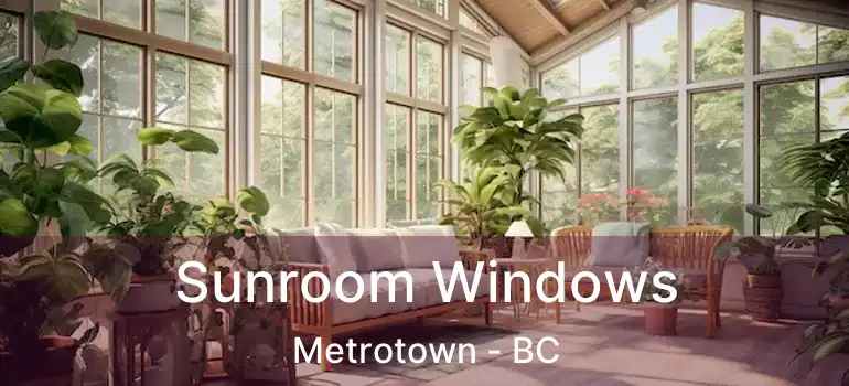  Sunroom Windows Metrotown - BC