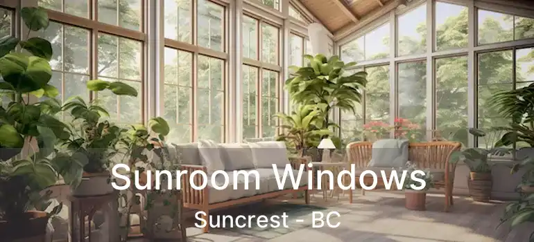  Sunroom Windows Suncrest - BC