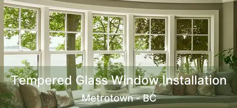  Tempered Glass Window Installation Metrotown - BC