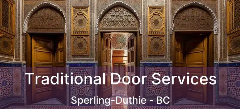  Traditional Door Services Sperling-Duthie - BC