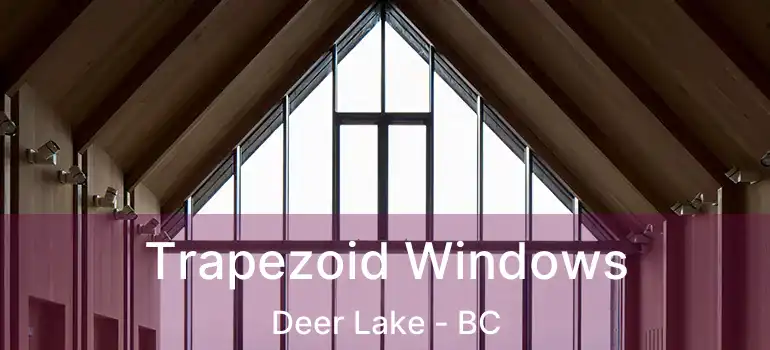  Trapezoid Windows Deer Lake - BC