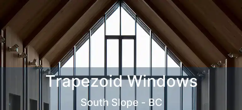  Trapezoid Windows South Slope - BC