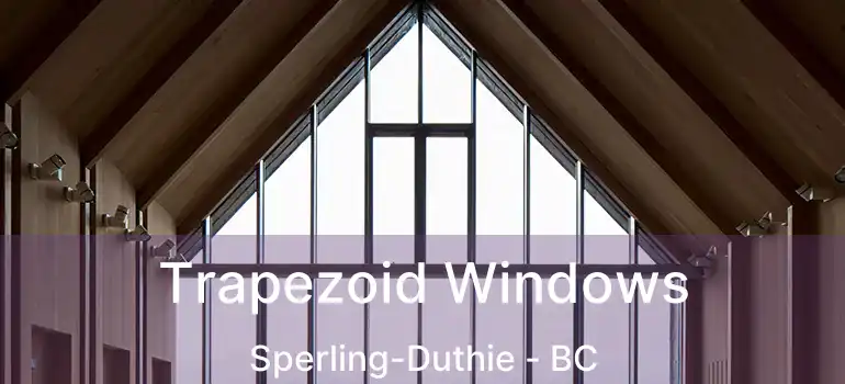  Trapezoid Windows Sperling-Duthie - BC