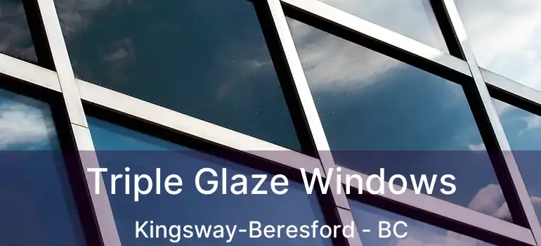  Triple Glaze Windows Kingsway-Beresford - BC