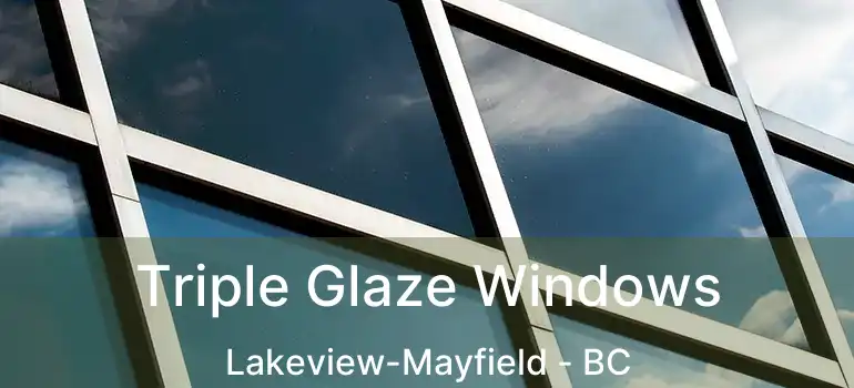  Triple Glaze Windows Lakeview-Mayfield - BC