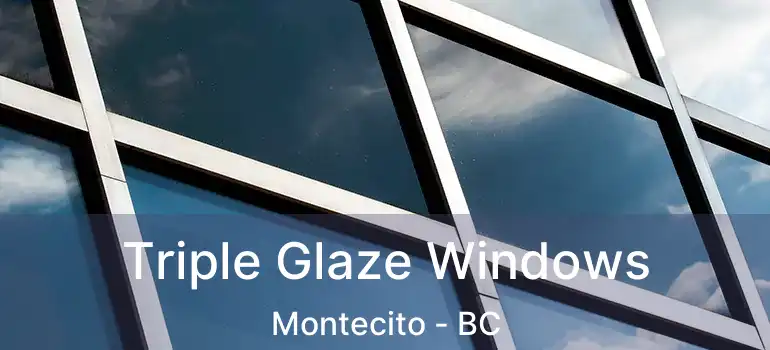  Triple Glaze Windows Montecito - BC