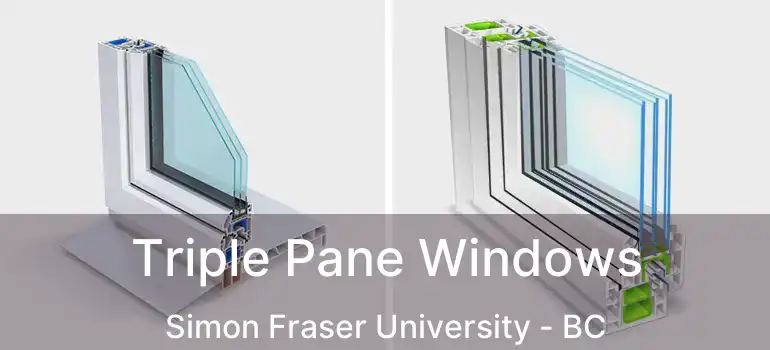 Triple Pane Windows Simon Fraser University - BC