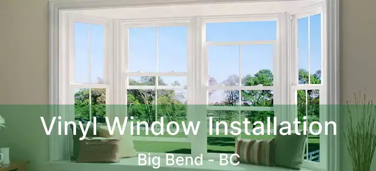  Vinyl Window Installation Big Bend - BC