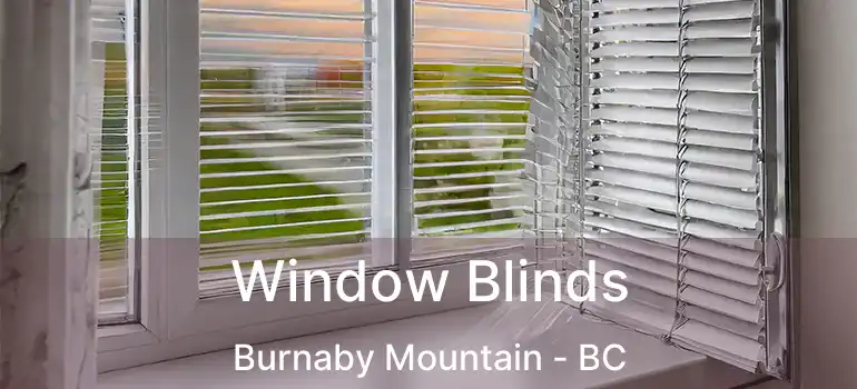  Window Blinds Burnaby Mountain - BC