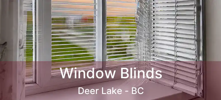  Window Blinds Deer Lake - BC