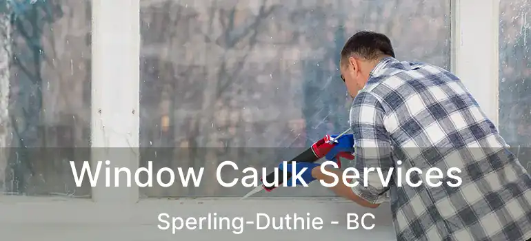  Window Caulk Services Sperling-Duthie - BC