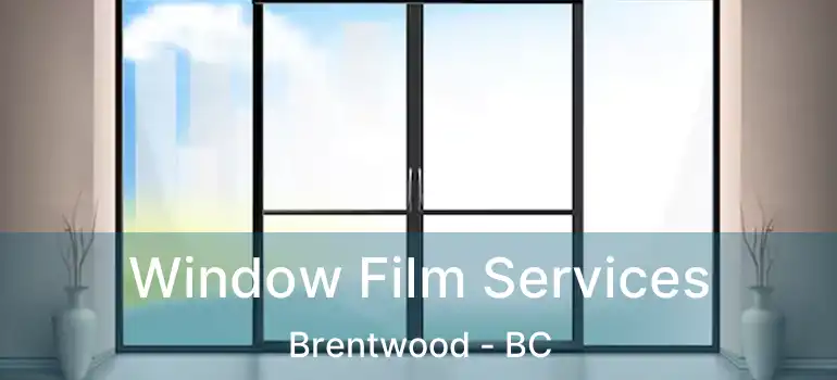  Window Film Services Brentwood - BC