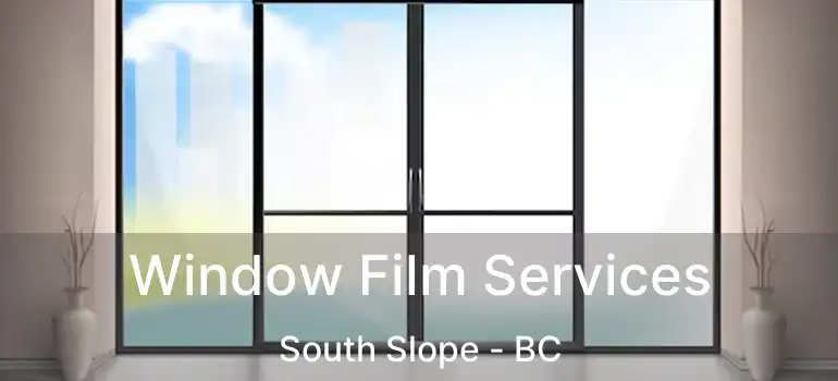  Window Film Services South Slope - BC