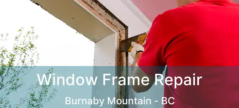  Window Frame Repair Burnaby Mountain - BC