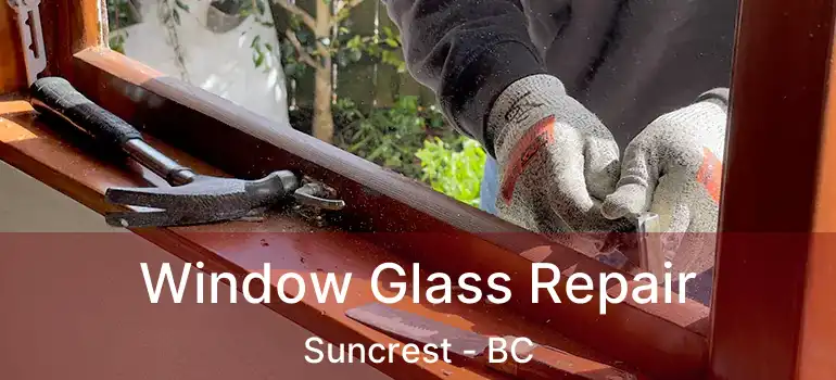  Window Glass Repair Suncrest - BC