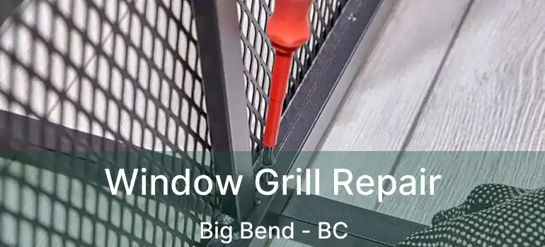  Window Grill Repair Big Bend - BC