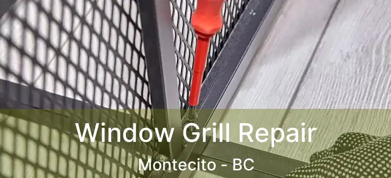  Window Grill Repair Montecito - BC