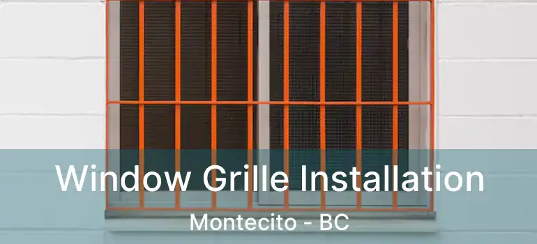  Window Grille Installation Montecito - BC