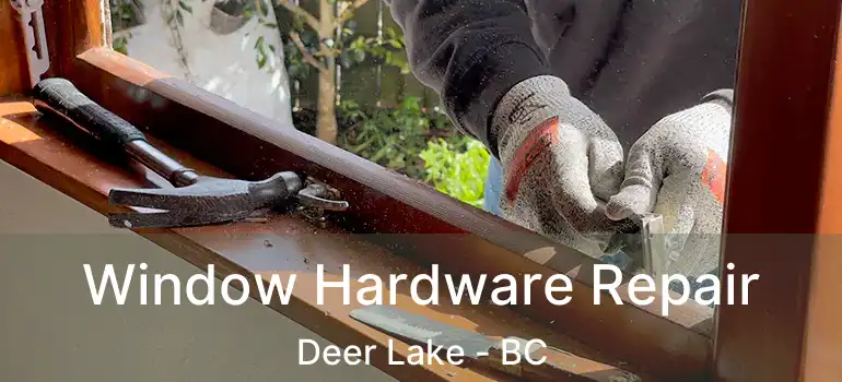  Window Hardware Repair Deer Lake - BC