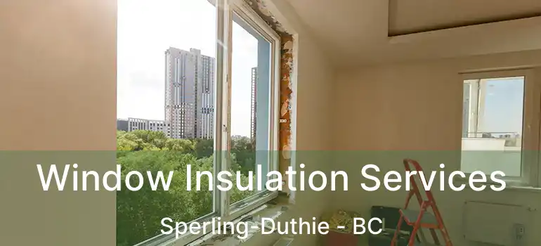  Window Insulation Services Sperling-Duthie - BC
