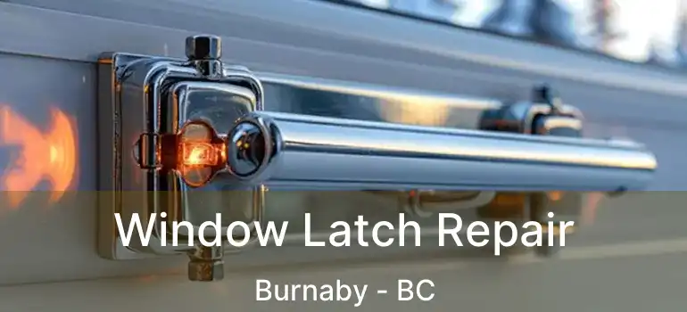  Window Latch Repair Burnaby - BC